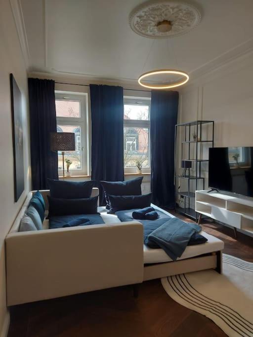 Vilipa-Apartments No.5 I Baumwollspinnerei I Kunstkraftwerk - 75M² I Balkon I Smart-Tv I Bad Mit Fussbodenheizung Leipzig Eksteriør bilde