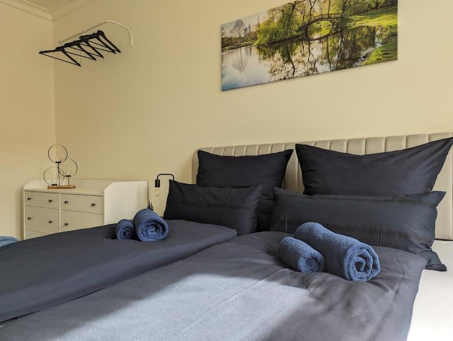 Vilipa-Apartments No.5 I Baumwollspinnerei I Kunstkraftwerk - 75M² I Balkon I Smart-Tv I Bad Mit Fussbodenheizung Leipzig Eksteriør bilde